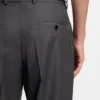 Water-repellent regular-fit trousers in virgin wool