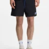 Water-repellent shorts with flag logo