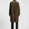 Waxed-cotton coat in a regular fit