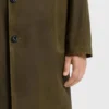 Waxed-cotton coat in a regular fit