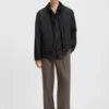 Waxed-cotton jacket in a regular fit