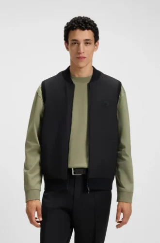 Weather-protection gilet in a regular fit
