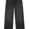 Wide-leg jeans in crystal-embellished denim Wide-leg jeans in crystal-embellished denim