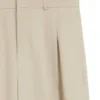 Wide-leg trousers in cotton with stretch