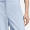 Wide-leg trousers in stretch fabric
