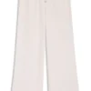 Wide-leg trousers with elasticated waistband Wide-leg trousers with elasticated waistband