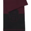 Wool-blend scarf with Double B monogram Wool-blend scarf with Double B monogram