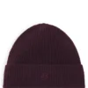 Wool-cashmere beanie hat with Double B monogram Wool-cashmere beanie hat with Double B monogram