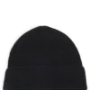 Wool-cashmere beanie hat with Double B monogram