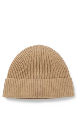 Wool-cashmere beanie hat with Double B monogram Wool-cashmere beanie hat with Double B monogram