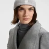 Wool-cashmere beanie hat with Double B monogram Wool-cashmere beanie hat with Double B monogram