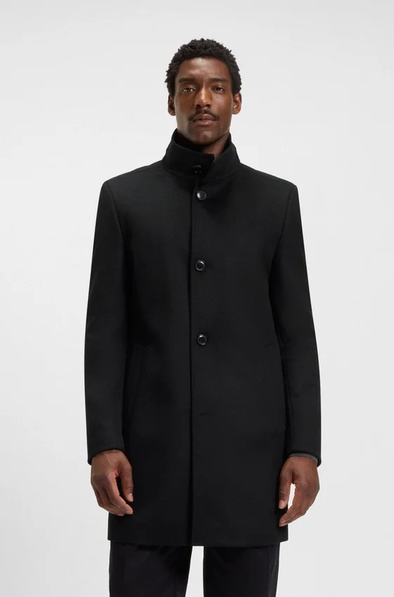 Wool-cashmere coat in a slim fit Wool-cashmere coat in a slim fit