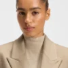 Wool coat in a regular fit