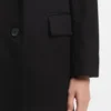 Wool coat in a regular fit