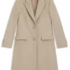 Wool coat in a regular fit