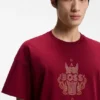 Year of the Horse Logo-artwork T-shirt in cotton jersey