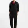 Year of the Horse Logo-artwork tracksuit bottoms in cotton terry
