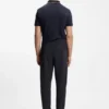 Zip-frame tracksuit bottoms in waffle fabric Zip-frame tracksuit bottoms in waffle fabric