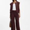 Zip-front waistcoat in twill