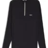 Zip-neck sweater