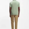 Zip-placket polo shirt in a cotton blend Zip-placket polo shirt in a cotton blend