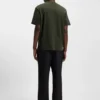 Zip-pocket T-shirt in interlock cotton