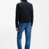 Zip-up sweatshirt with padded front